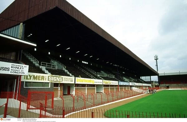 Football - Stoke City - 1983 - The Victoria Ground. General view of the Victoria Ground home of Stoke City