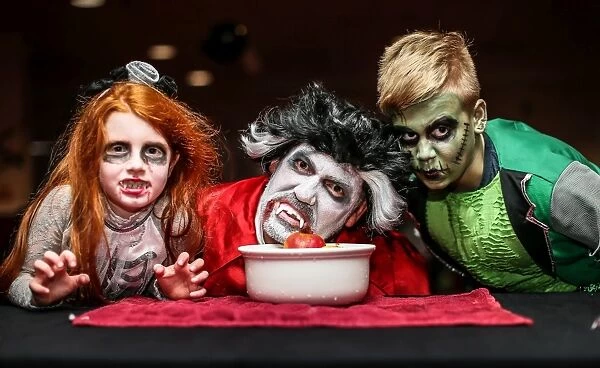 stoke city football club - Halloween party in the Waddington Suite at the Britannia stadium 27th October 2014 - stoke city fc 2014 - created by phil greig greigphotographyfor stokecityfc