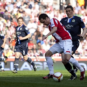 The Intense April Clash: Stoke City vs. Blackburn Rovers (2009)