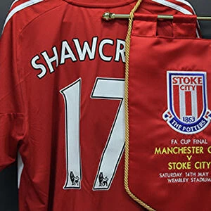 Season 2010-11 Framed Print Collection: Stoke City v Manchester City