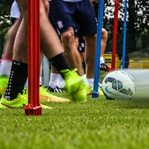 Stoke City FC: Intense Training at Clayton Wood, July 2014