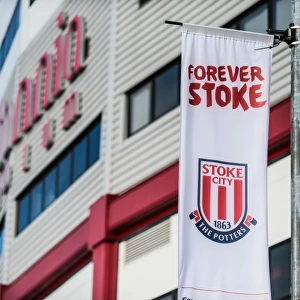 Season 2013-14 Photographic Print Collection: Stoke City v Manchester United