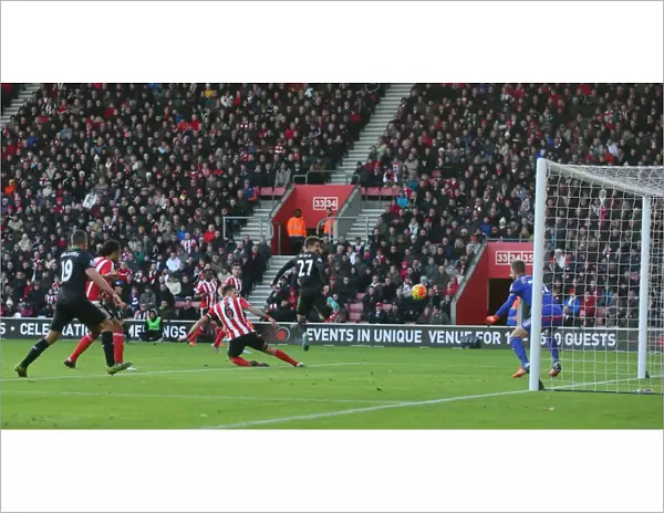 Stoke City's Bojan Krkic Secures 0-1 Win Against Southampton in Premier League Match, November 2015