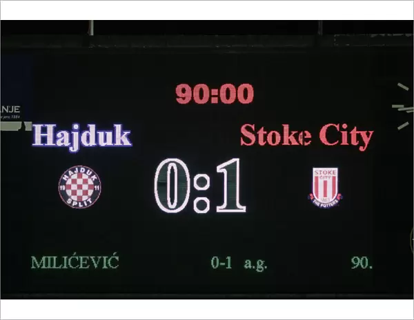 Clash of Champions: Hajduk Split vs. Stoke City (August 4, 2011)