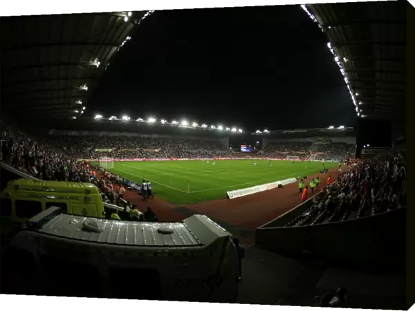 Unity and Pride at Britannia Stadium: A Glance into Stoke City Football Club's Home