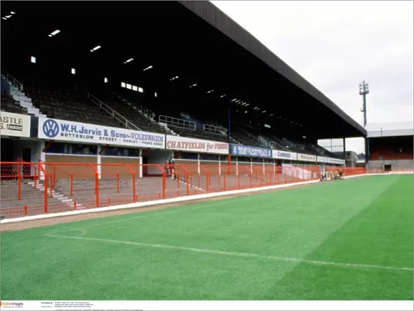 Football - Stoke City - 1980 - The Victoria Ground. General view of the Victoria Ground home of Stoke City