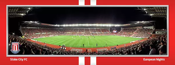 Europa League Framed Match Panoramic