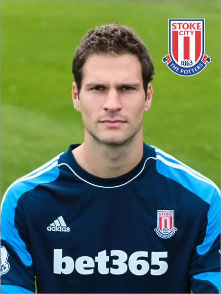 Asmir Begovic: 2013-14 Stoke City Football Club Headshot