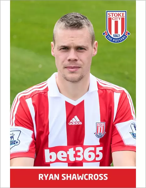 Ryan Shawcross: Stoke City Football Club's 2013-14 Headshot