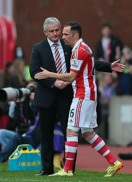 Battle at the Bet365: Stoke City vs Fulham - May 3, 2014
