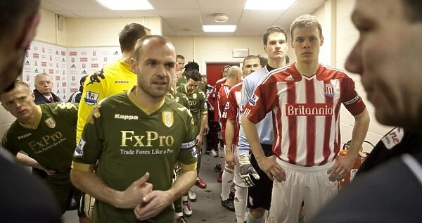 Dec 28, 2010: A Clash Between Stoke City and Fulham at the Bet365 Stadium