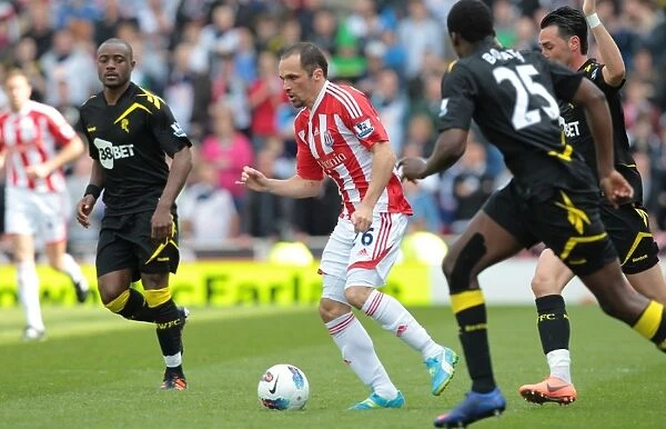 Decisive Premier League Showdown: Stoke City vs. Bolton Wanderers - Last Match at Britannia Stadium