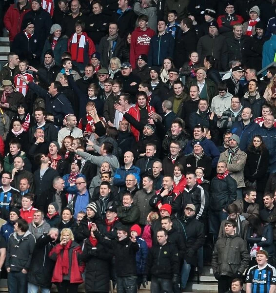 Derby County vs Stoke City: Passionate Clash of Fans - January 28, 2012