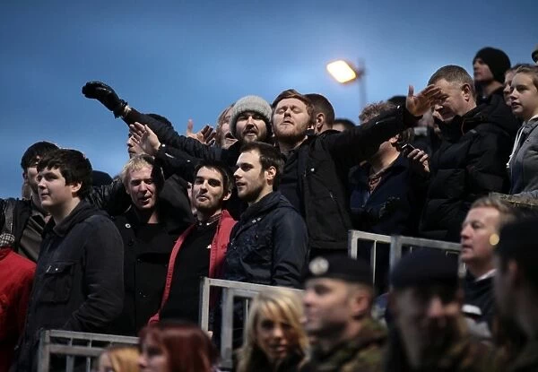 Fans in Action: Gillingham vs Stoke City, January 7, 2012