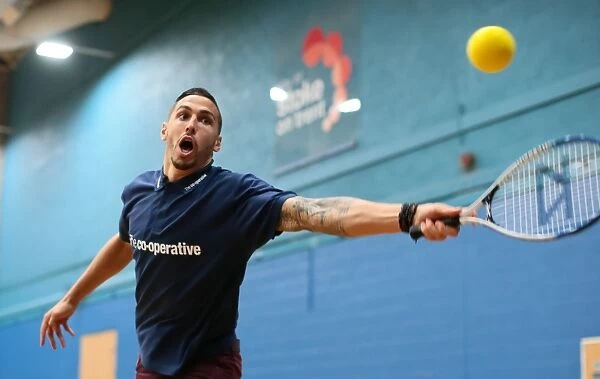 Geoff Cameron's Community Connection: A Visit to Fenton Manor with Stoke City FC, October 2013