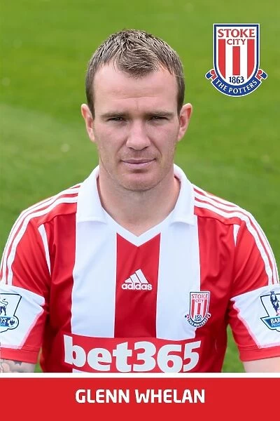 Glenn Whelan: Stoke City FC Player Headshot (2013-14)