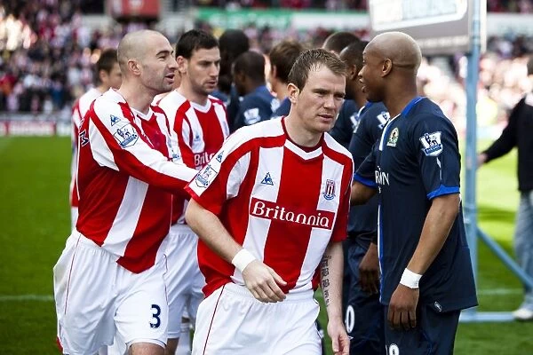 The Intense Battle: Stoke City vs. Blackburn Rovers, April 18, 2009
