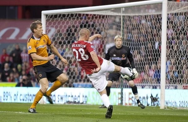 The Intense Battle: Stoke City vs. Wolverhampton Wanderers - April 26, 2011