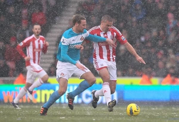 Intense Rivalry: Stoke City vs. Sunderland, February 4, 2012 - Bet365 Stadium
