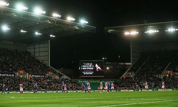 March 4, 2015: Stoke City vs Everton - Clash at the Bet365 Stadium