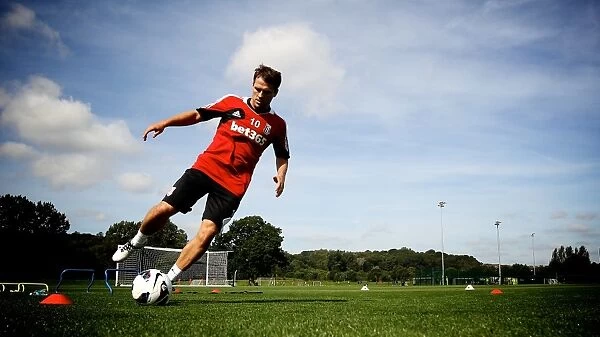 Michael Owen Training with Stoke City FC - September 2012
