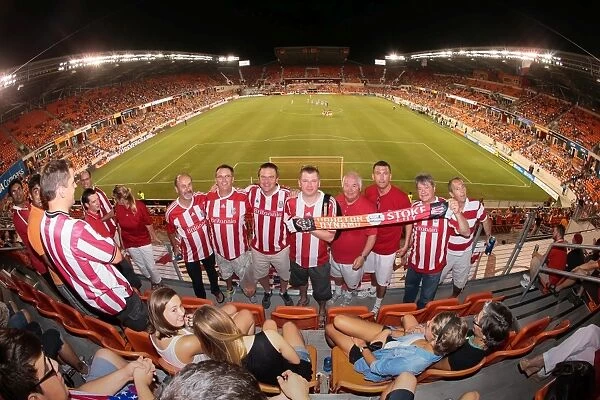 Pre-Season USA Tour. Stoke supporters made the long journey across the