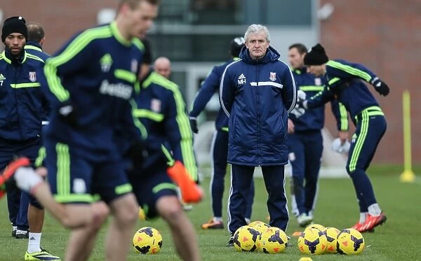 Stoke City FC: November 2013 Training at Clayton Wood - Gearing Up for the Cardiff City Showdown
