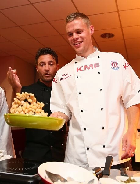 Stoke City FC: A Peek into Stoke Kitchen - October 9, 2014