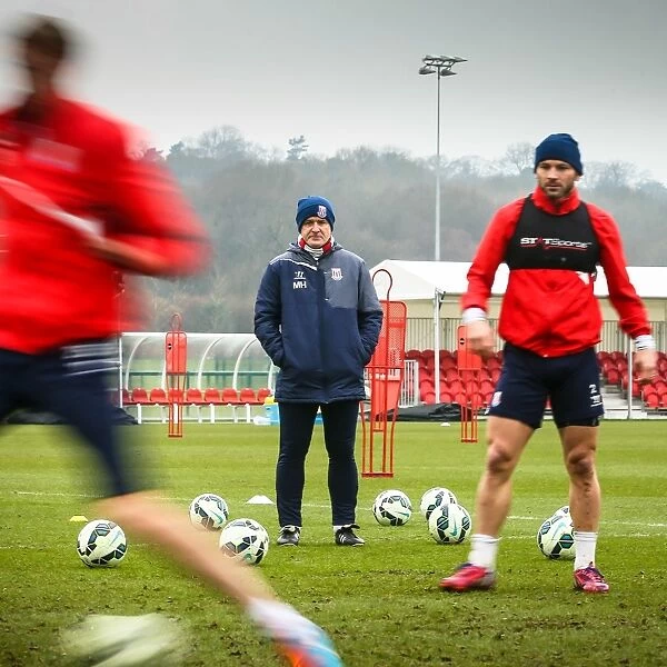 Stoke City FC: Spring Training at Clayton Wood, March 2015