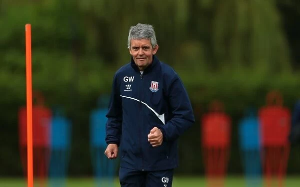 Stoke City FC: Training in August 2014 at Clayton Wood