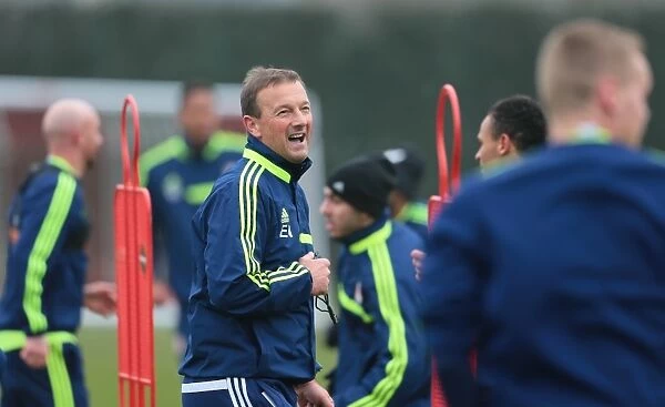 Stoke City FC: Training at Clayton Wood, March 2014