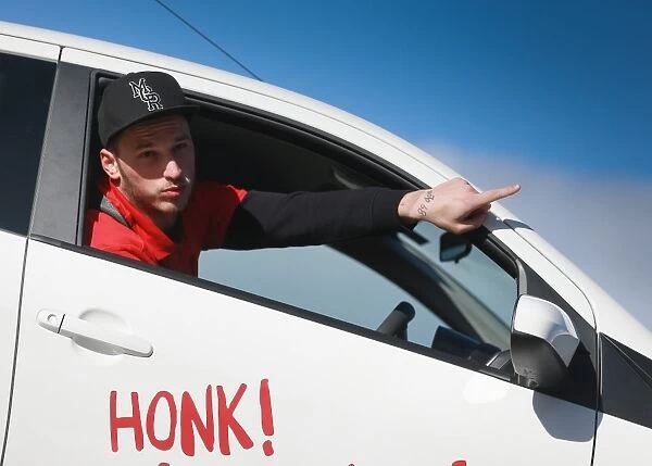 Stoke City FC's Comic Relief Aygo Challenge: United for a Good Cause