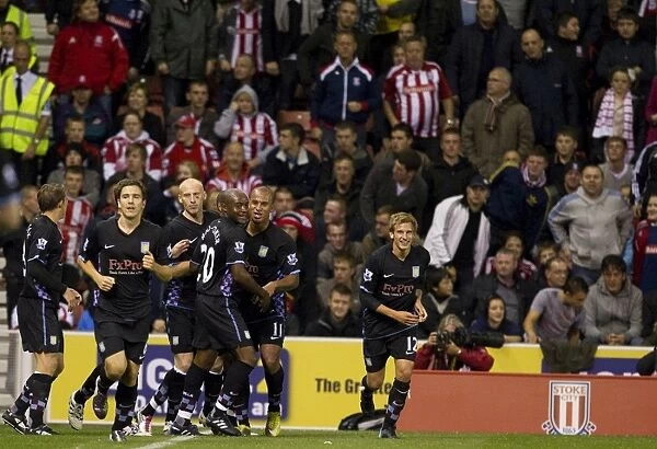 Stoke City FC's Glory: A 2-1 Victory Over Aston Villa (September 13, 2010)