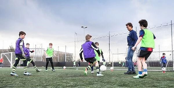 Stoke City Soccer School: February 2014 Arsenal Training Session