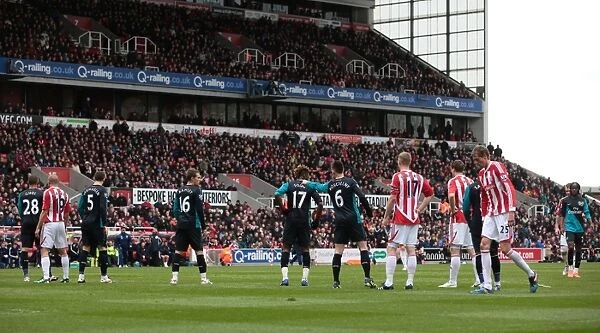 Stoke City vs Arsenal Clash at Bet365 Stadium - April 28, 2012