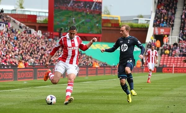 Stoke City vs. Tottenham: Battle at the Bet365 Stadium - April 26, 2014