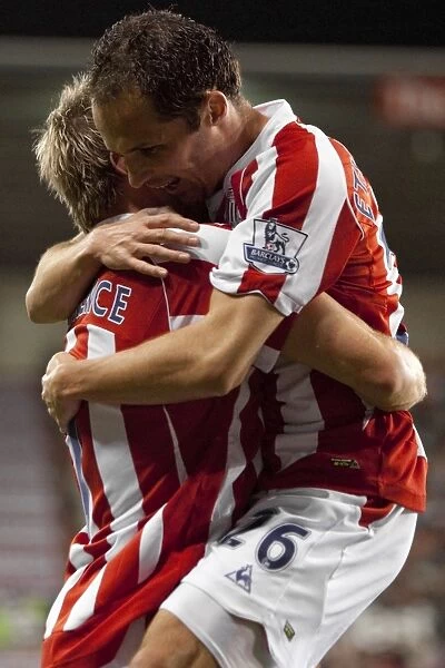 Stoke City's Exciting 4-3 Carling Cup Win Over Blackpool: Higginbotham, Fuller, Etherington, and Griffin Star