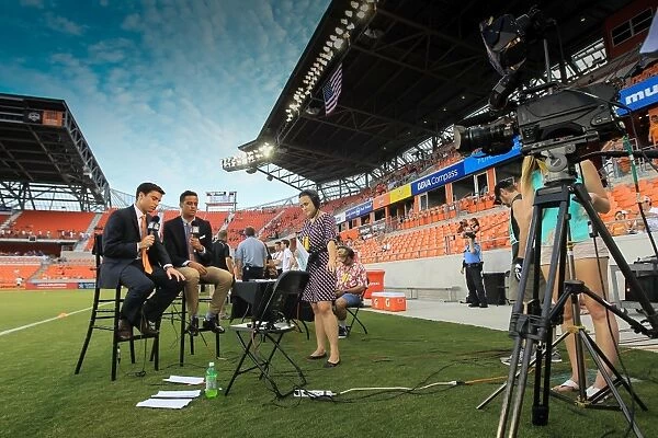 Stoke City's Pre-Season USA Tour: Behind the Scenes with the TV Crew before Kick-off