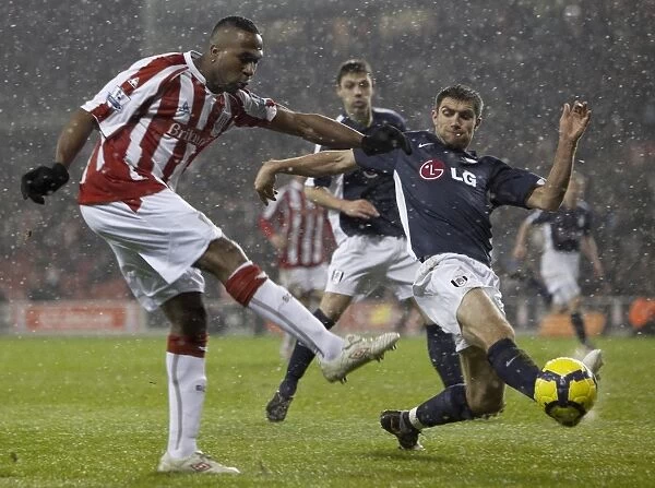 Stoke City's Thrilling 3-2 Victory Over Fulham: A Premier League Showdown at the Britannia Stadium (January 2010)