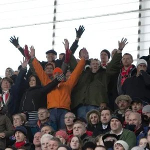 Season 2009-10 Photographic Print Collection: Stoke City v Arsenal