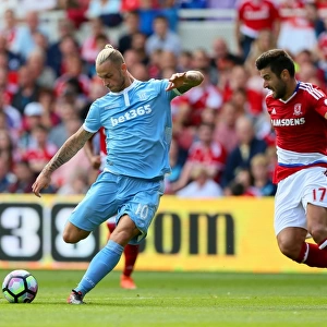 Clash at the Riverside: Middlesbrough vs Stoke City (August 13, 2016)