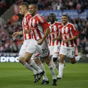 Season 2011-12 Photographic Print Collection: Stoke City v FC Thun