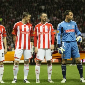 Season 2011-12 Photographic Print Collection: Stoke City v Maccabi Tel Aviv