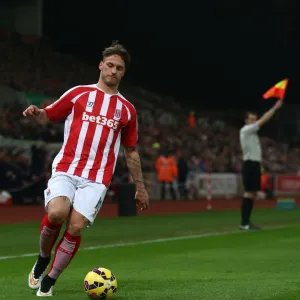 Season 2014-15 Photographic Print Collection: Stoke City v Manchester City