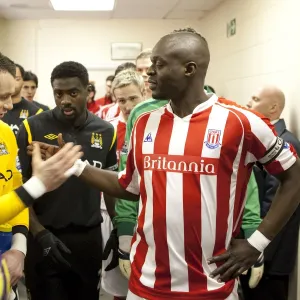 Season 2009-10 Photographic Print Collection: Stoke City v Manchester City