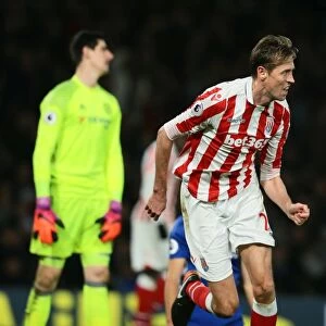 Dominant Chelsea Secures 4-2 Victory Over Stoke City: Bruno Martins Indi and Peter Crouch Score Consolation Goals (Premier League, Stamford Bridge, 31st December 2016)