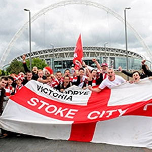 FA Cup final at Wembley between Stoke City v Manchester City Picture by: Steve Bould