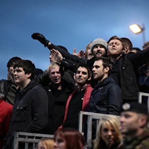 Fans in Action: Gillingham vs Stoke City, January 7, 2012