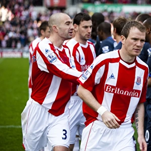 The Intense Battle: Stoke City vs. Blackburn Rovers, April 18, 2009