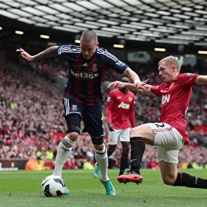 Manchester United's Triumph: 4-2 Victory Over Stoke City at Old Trafford